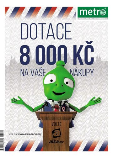 Obálka e-magazínu deník METRO 12.10.2017