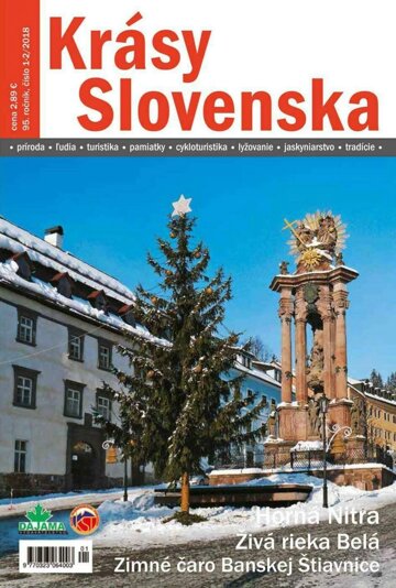 Obálka e-magazínu Krásy Slovenska 1-2/2018
