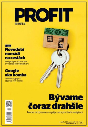Obálka e-magazínu PROFIT (SK) 4/2018