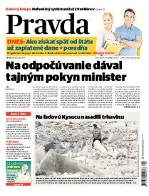 Obálka e-magazínu Pravda 29.2.2012