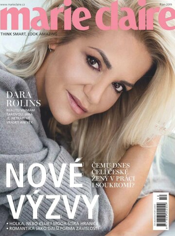 Obálka e-magazínu Marie Claire 10/2019