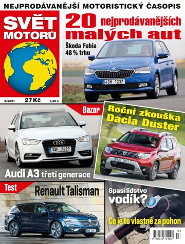 Obálka e-magazínu Svět motorů 3/2021