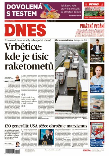 Obálka e-magazínu MF Dnes 14.5.2021