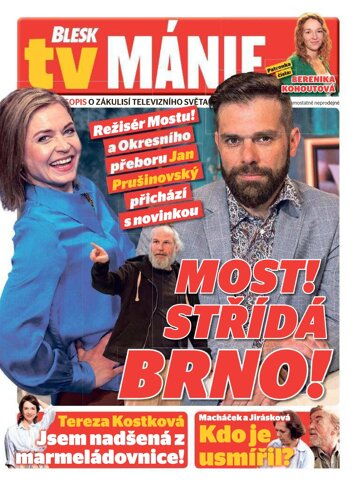 Obálka e-magazínu Blesk Tv manie 7.1.2023