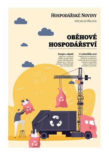 Obálka e-magazínu Hospodářské noviny - příloha 039 - 23.2.2023 Oběhové hospodářství