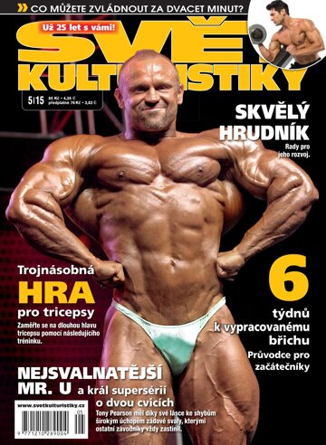 Obálka e-magazínu Svět Kulturistiky 5/2015