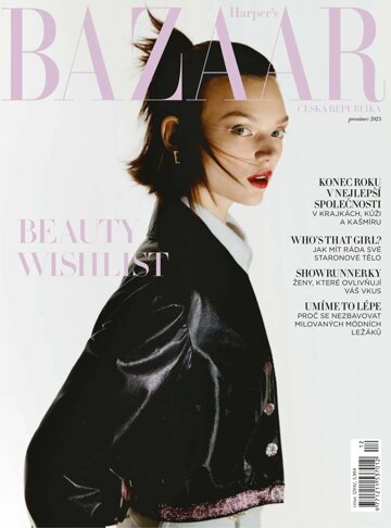 Obálka e-magazínu Harper’s Bazaar 12/2023