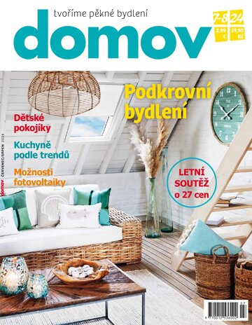 Obálka e-magazínu Domov 7+8/2024