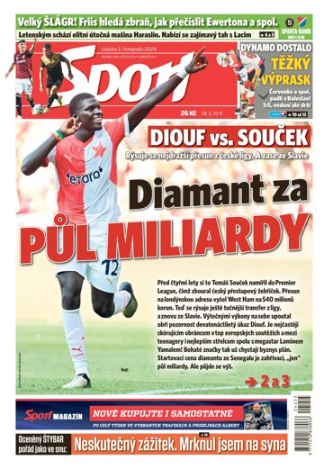 Obálka e-magazínu Sport 2.11.2024