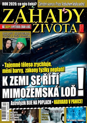 Obálka e-magazínu Záhady života 12/2025