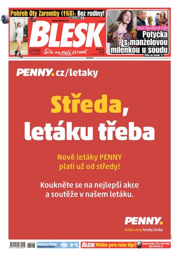 Obálka e-magazínu Blesk 3.2.2026