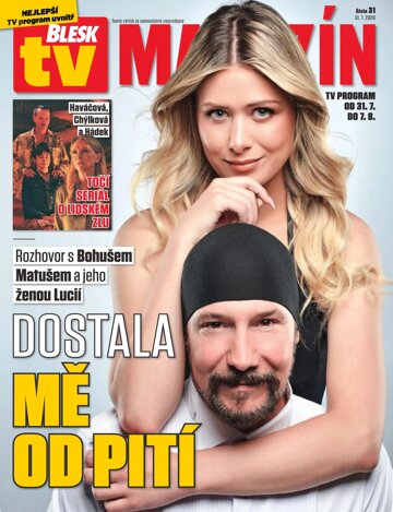 Obálka e-magazínu Blesk Tv magazín - 31.07.2026