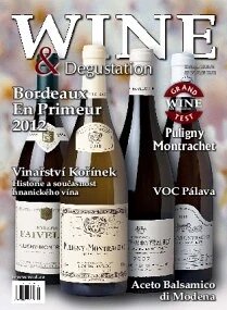 Obálka e-magazínu Wine and Degustation 5/2013