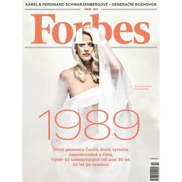Obálka audioknihy Forbes únor 2019