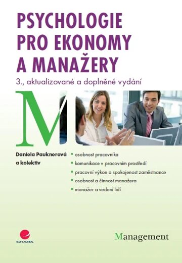 Obálka knihy Psychologie pro ekonomy a manažery