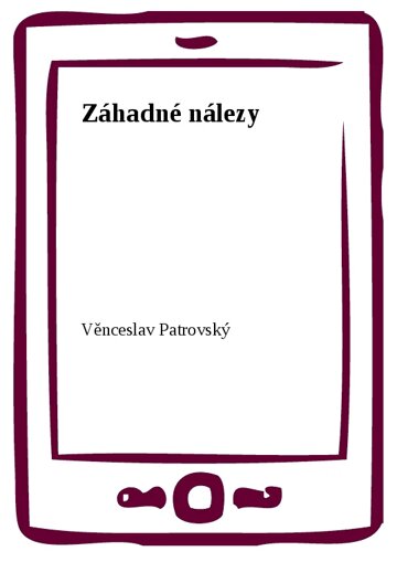 Obálka knihy Záhadné nálezy