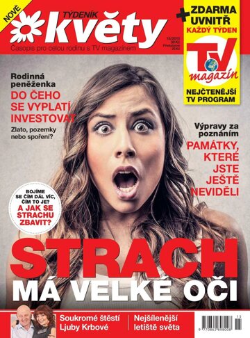 Obálka e-magazínu Týdeník Květy 15/2015
