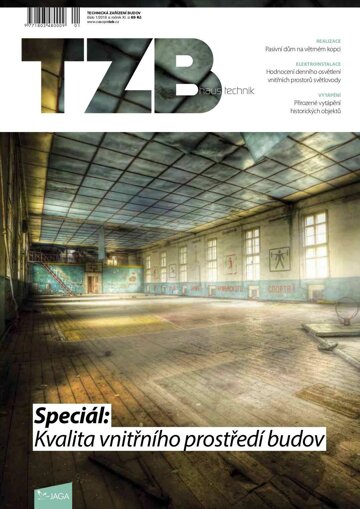 Obálka e-magazínu TZB HAUSTECHNIK 1/2018