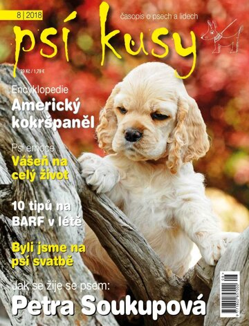 Obálka e-magazínu Psí kusy 8/2018