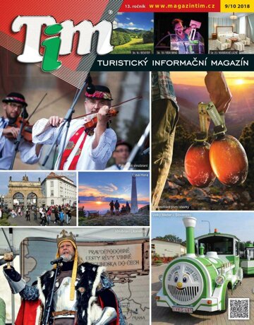 Obálka e-magazínu TIM Turistický informační magazín 9+10 2018