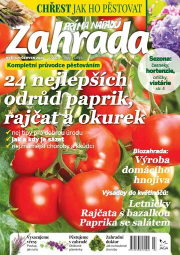 Obálka e-magazínu Zahrada prima nápadů 3/2020