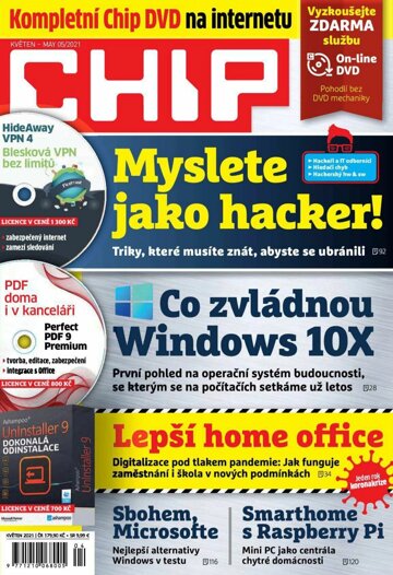 Obálka e-magazínu CHIP 5/2021