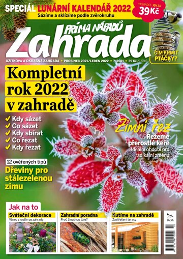 Obálka e-magazínu Zahrada prima nápadů 7/2021