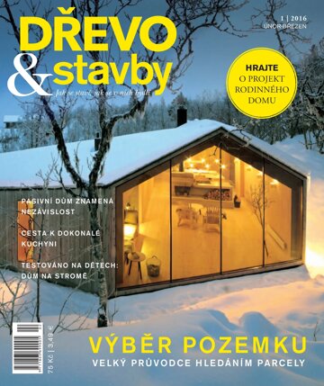 Obálka e-magazínu DŘEVO&stavby 1/2016