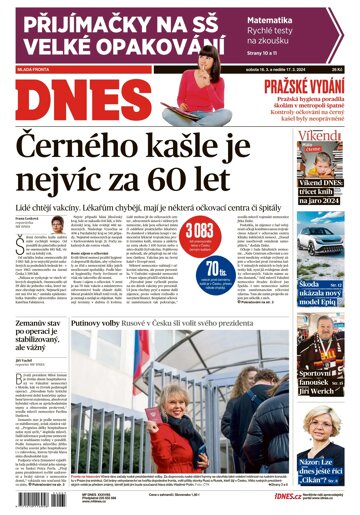 Obálka e-magazínu MF Dnes 16.3.2024