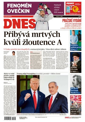 Obálka e-magazínu MF Dnes 8.4.2025