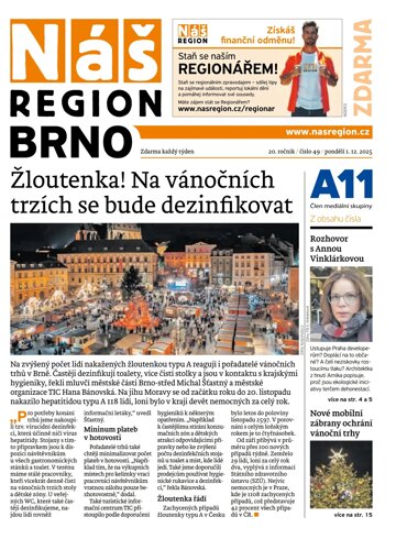 Obálka e-magazínu Náš Region - Brno 49/2025