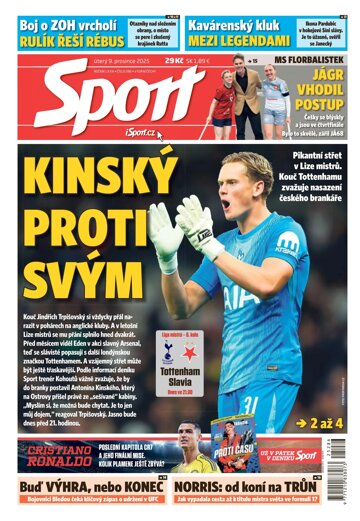 Obálka e-magazínu Sport 9.12.2025