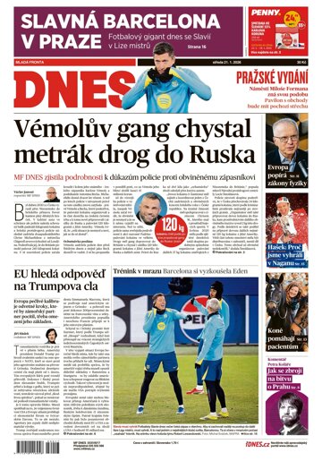 Obálka e-magazínu MF Dnes 21.1.2026