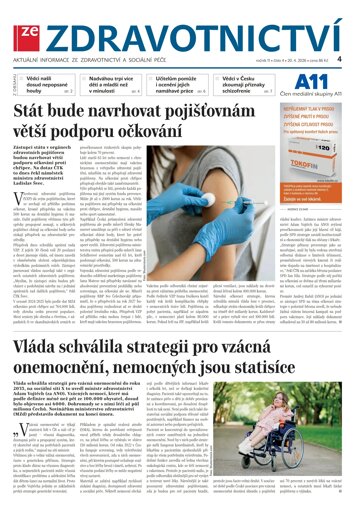 Obálka e-magazínu Ze Zdravotnictví 4/2026