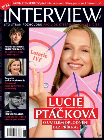 Obálka e-magazínu INTERVIEW 6/2026