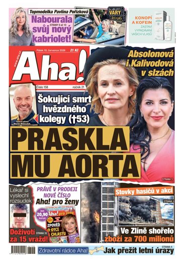 Obálka e-magazínu AHA! 10.7.2026