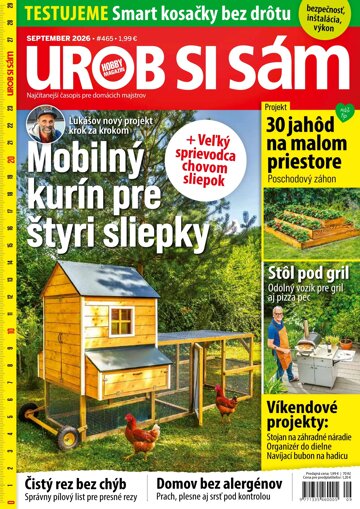 Obálka e-magazínu Urob si sám 9/2026