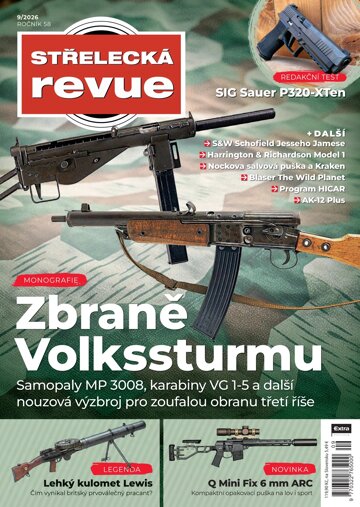 Obálka e-magazínu Střelecká revue 9/2026