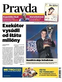 Obálka e-magazínu Pravda 2.3.2010