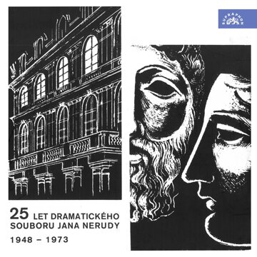 Obálka audioknihy 25. let dramatického souboru Jana Nerudy 1948-1973
