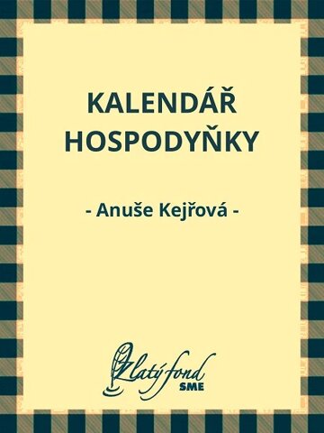 Obálka knihy Kalendář hospodyňky