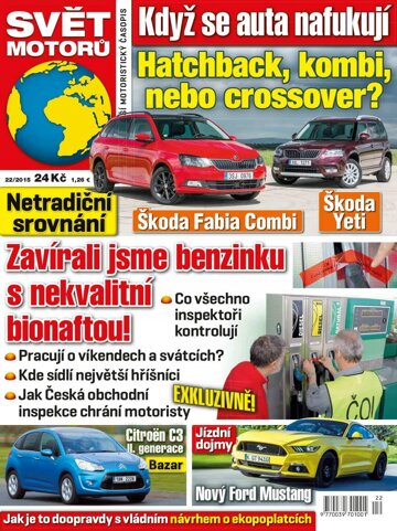 Obálka e-magazínu Svět motorů 25.5.2015