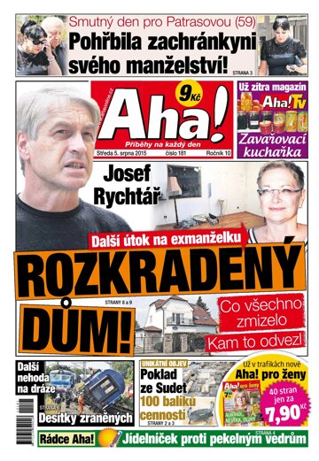 Obálka e-magazínu AHA! 5.8.2015