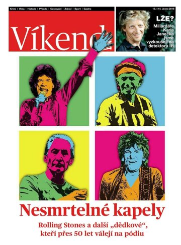 Obálka e-magazínu Víkend DNES Magazín - 13.2.2016
