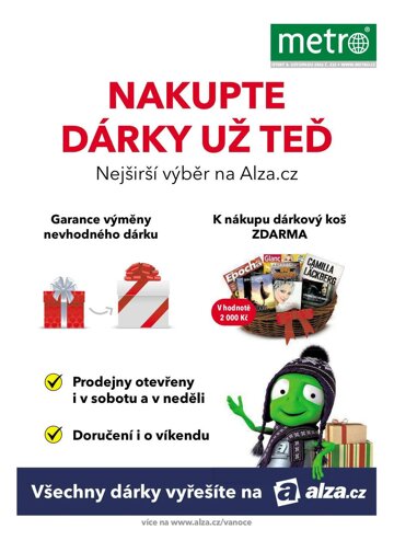 Obálka e-magazínu deník METRO 8.11.2016