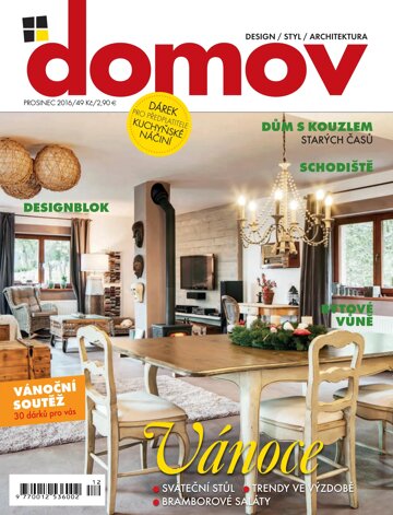 Obálka e-magazínu Domov 12/2016