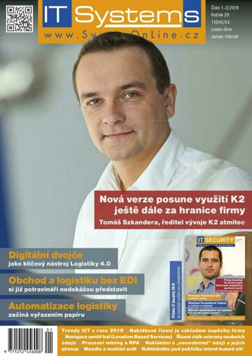 Obálka e-magazínu IT Systems 1-2/2019