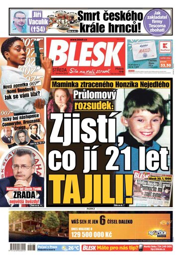 Obálka e-magazínu Blesk 17.7.2019