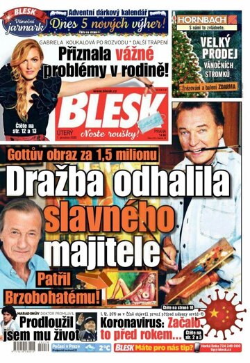 Obálka e-magazínu Blesk 1.12.2020