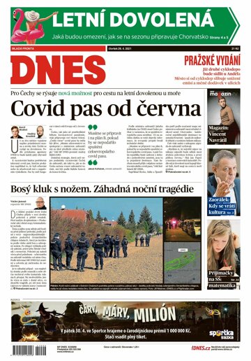 Obálka e-magazínu MF Dnes 29.4.2021